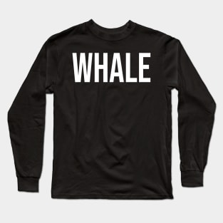 Whale Long Sleeve T-Shirt